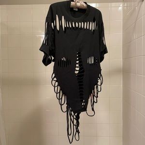 Vintage Black Coverup